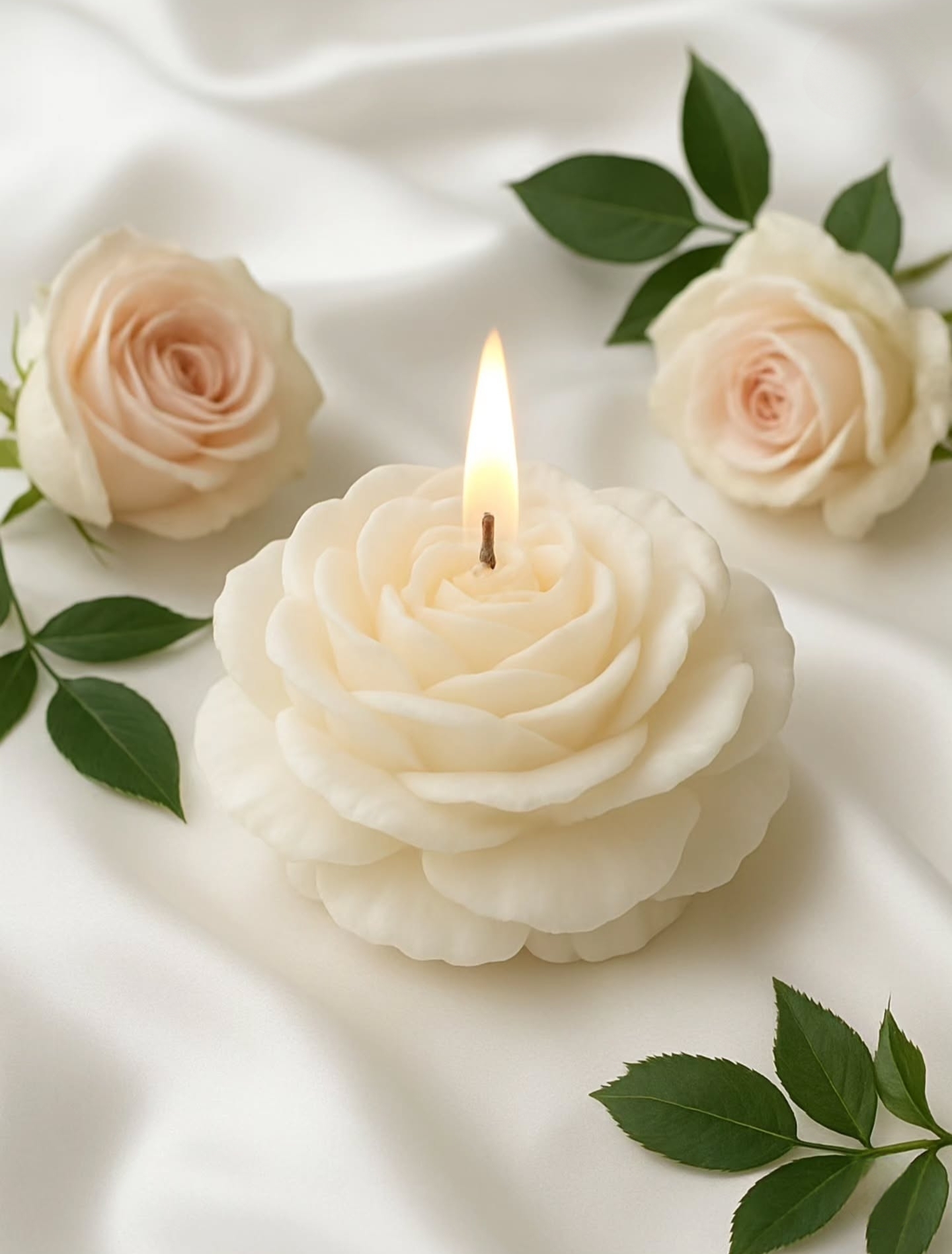 PEONY FLOWER SCENTED CANDLE